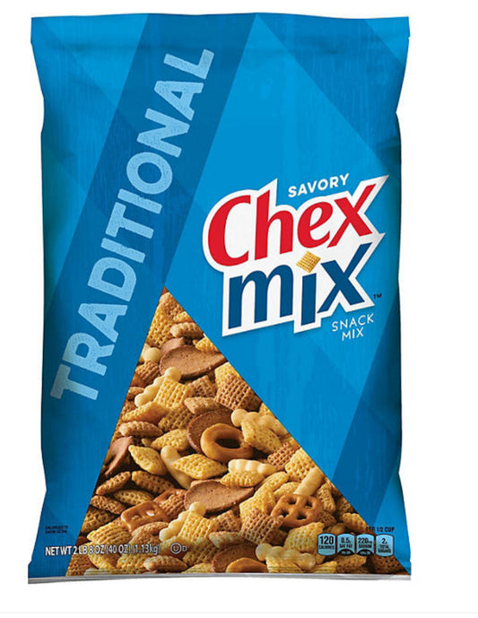 Chex Mix Traditional Savory Snack Mix (40 oz.)